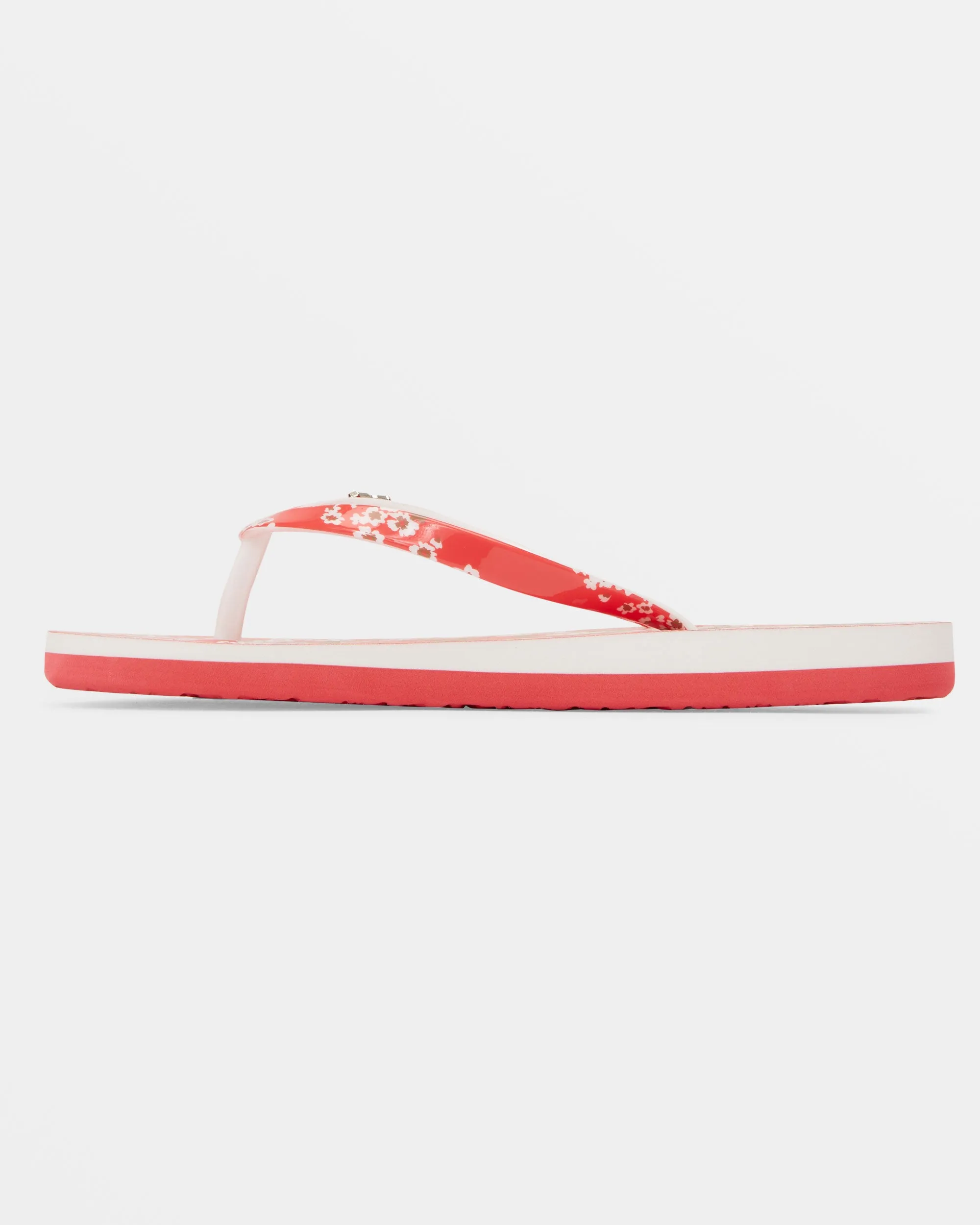 Girls 4-16 Pebbles Sandals - Athletic Red/White sold by Roxy product image thumbnail 4