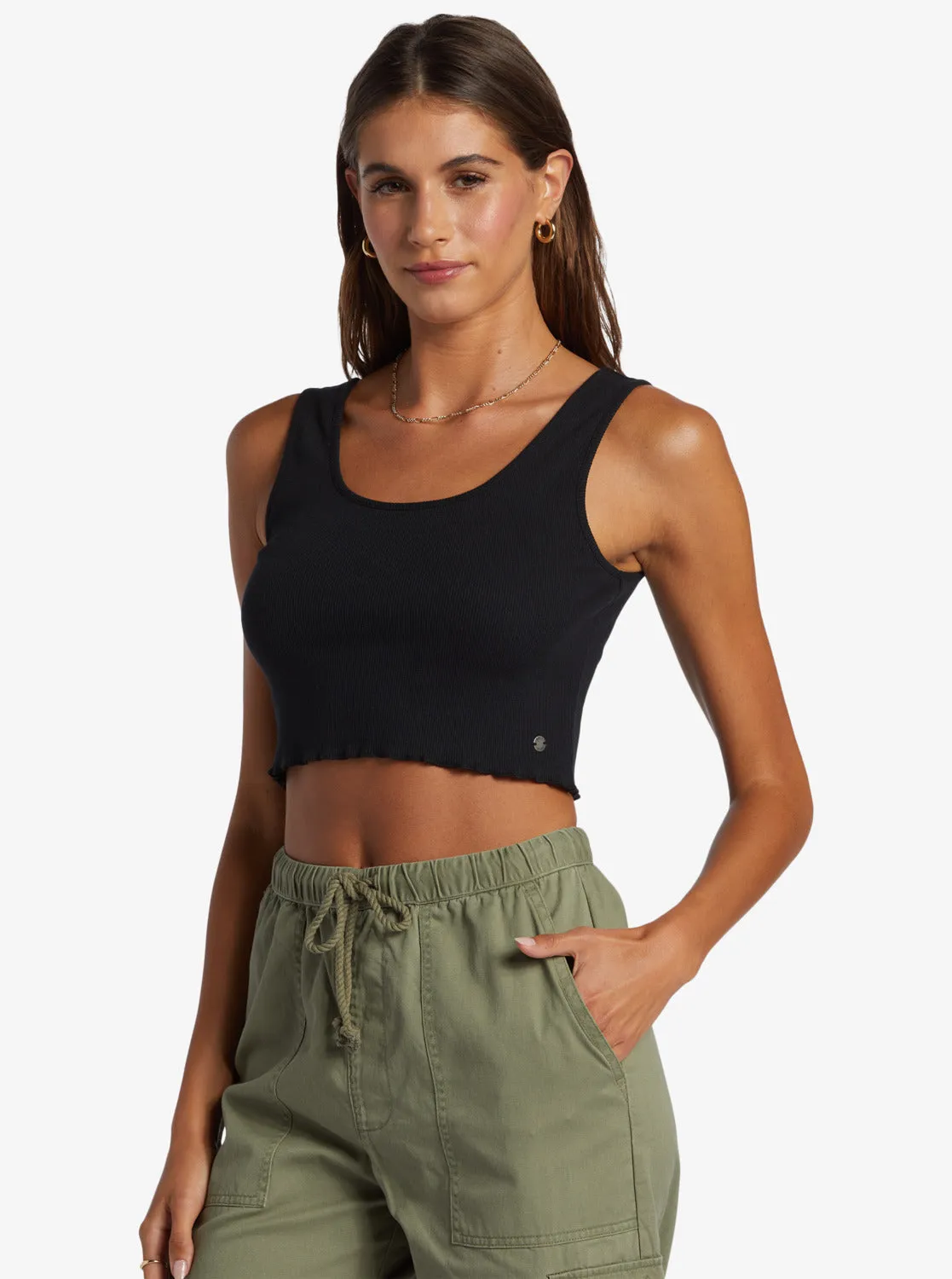 Keep It Wavy Tank Top - Anthracite sold by Roxy product image thumbnail 2