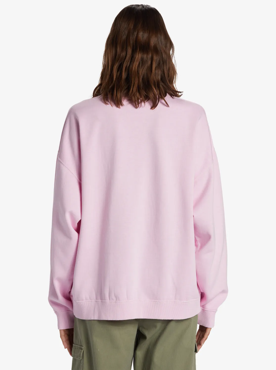 Lineup Oversized Crew Neck Sweatshirt - Pirouette sold by Roxy product image thumbnail 5