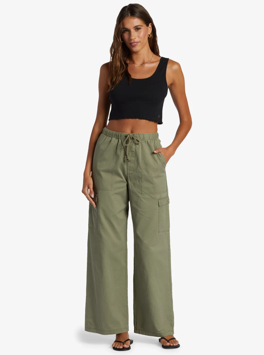 Keep It Wavy Tank Top - Anthracite sold by Roxy product image thumbnail 4