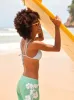 Rib Roxy Love The Quiver Bikini Top - Bel Air Blue sold by Roxy