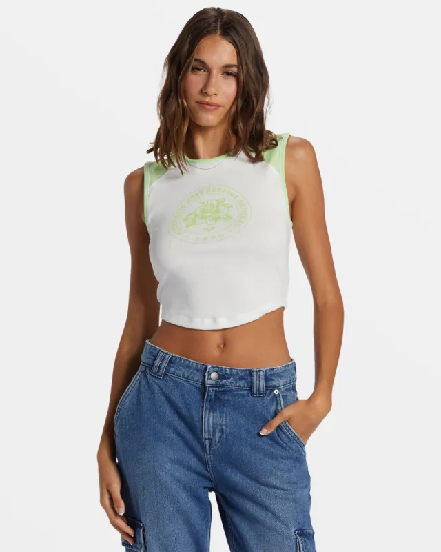 Roxy Surfing Original Tank Top - Coastal Fjord sold by Roxy