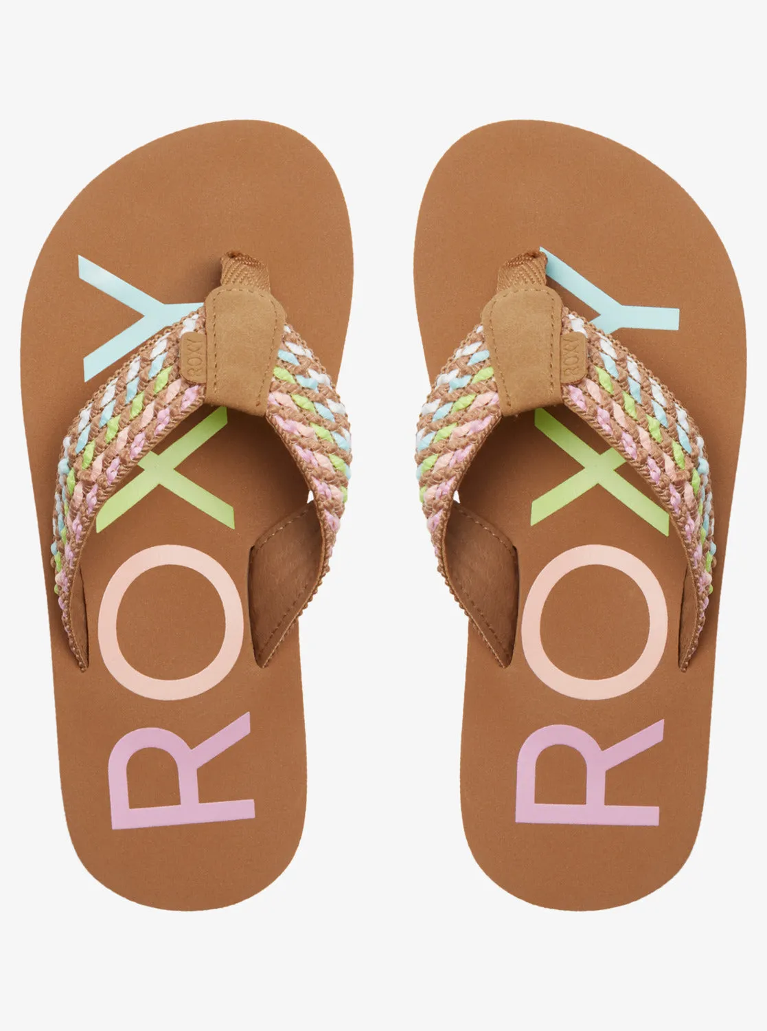 Girls 4-16 Chika Hi Sandals - Multi 1 sold by Roxy product image thumbnail 4