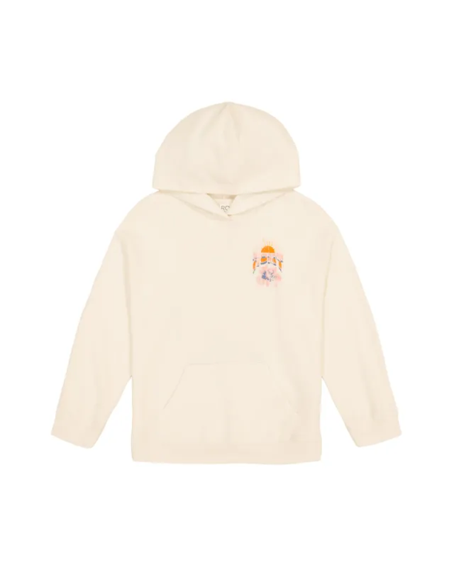 Girls 2-7 Surf Oversized Hoodie - Egret sold by Roxy
