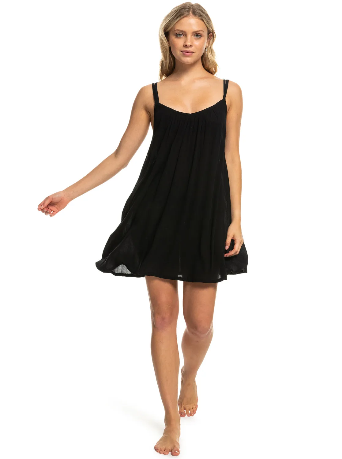 Summer Adventures Short Dress - Anthracite sold by Roxy product image thumbnail 4
