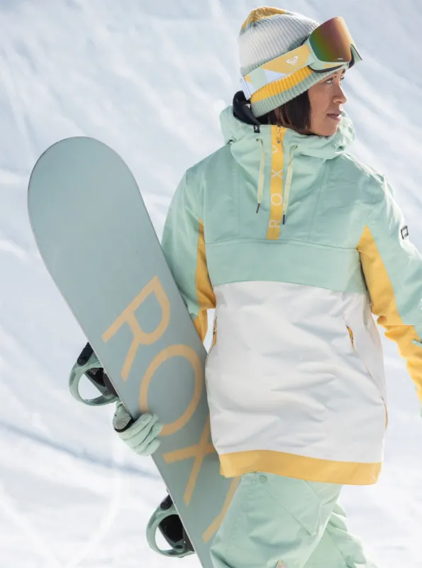 Shelter Technical Snow Jacket - Cameo Green sold by Roxy
