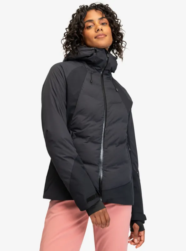Dusk Technical Snow Jacket - True Black sold by Roxy