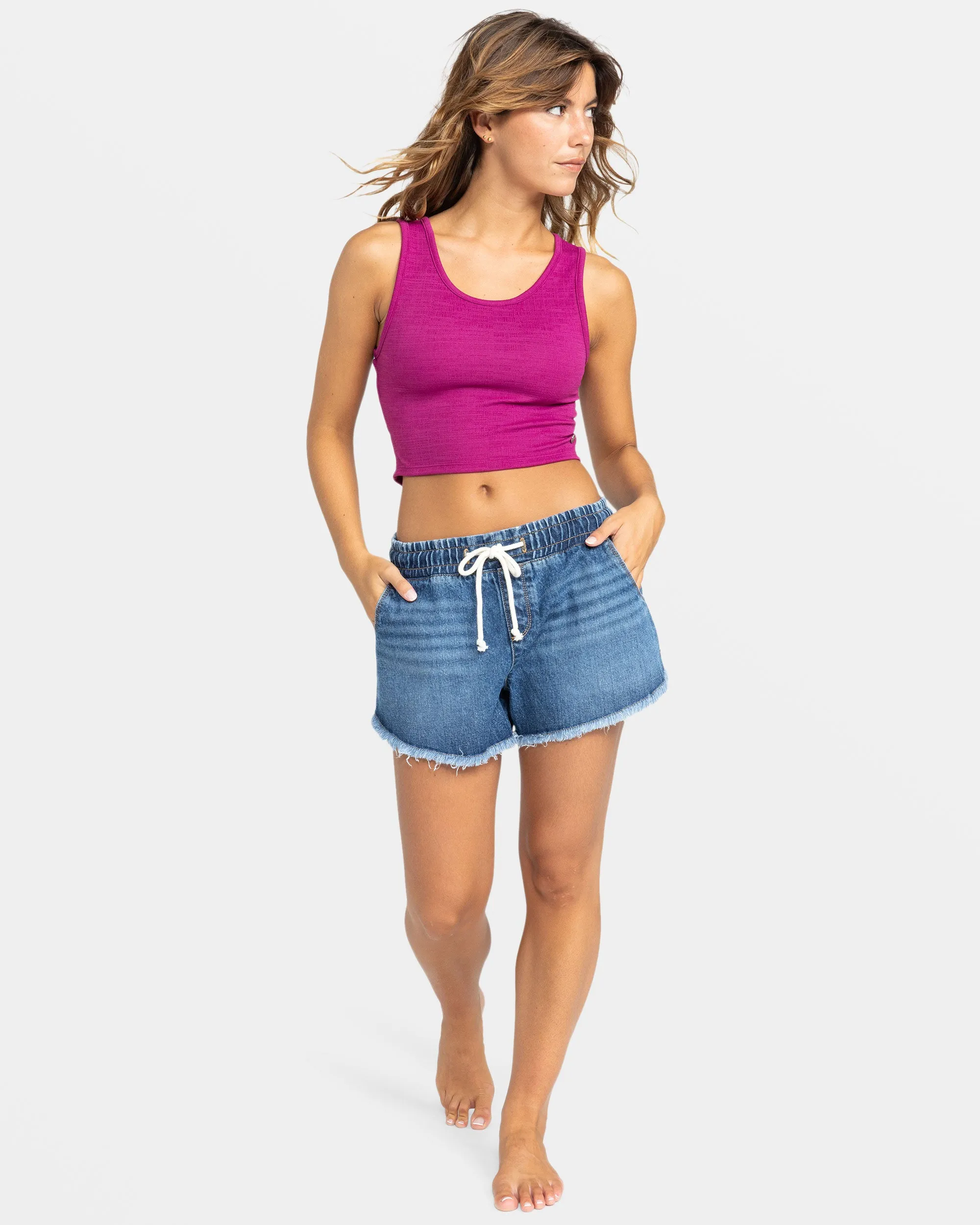 Good Keepsake Crop Top - Wild Aster sold by Roxy product image thumbnail 3