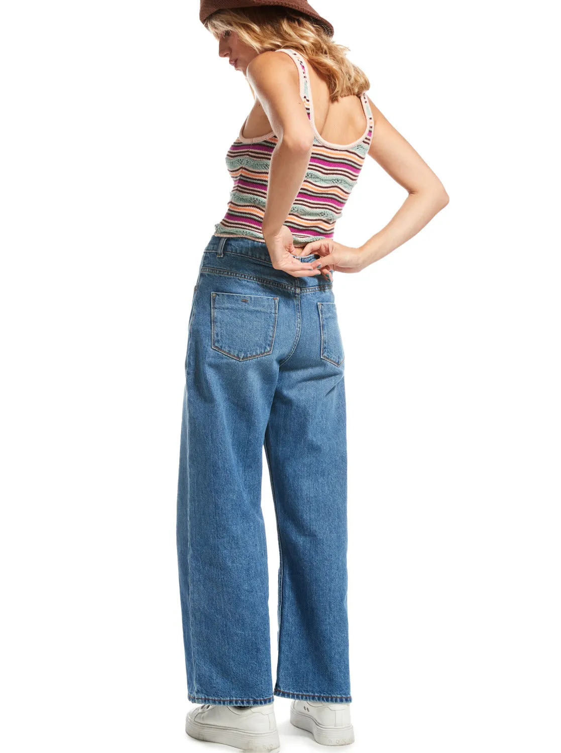 Sailing Flow Knitted Tank Top - Pale Dog Apparel Flowy Mood sold by Roxy product image thumbnail 3