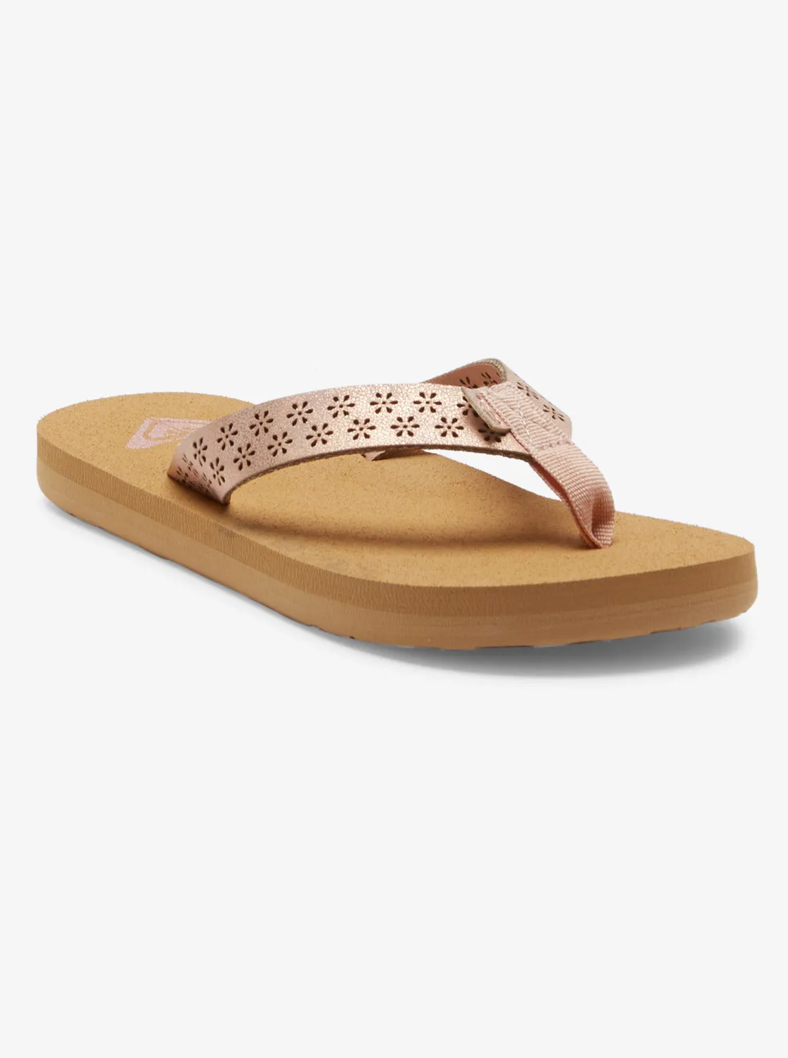 Girls 4-16 Porto Motif Sandals - Barely Pink sold by Roxy product image thumbnail 4