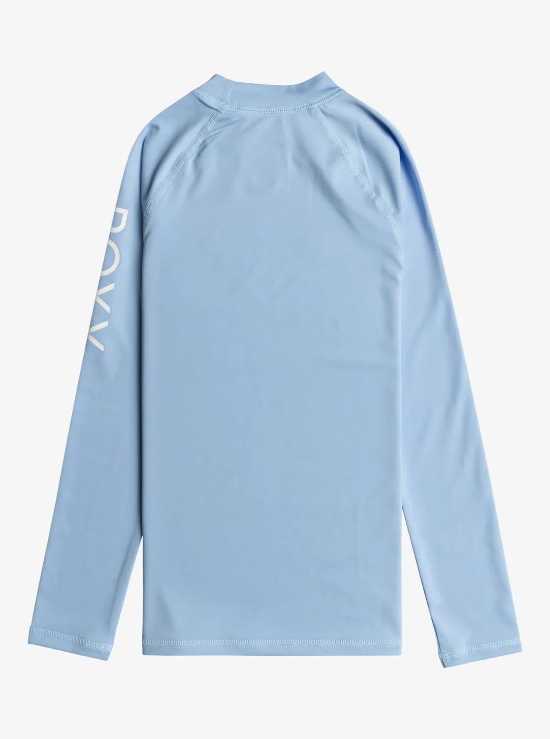 Girls 7-16 Whole Hearted Long Sleeve UPF 50 Rashguard - Bel Air Blue sold by Roxy product image thumbnail 2