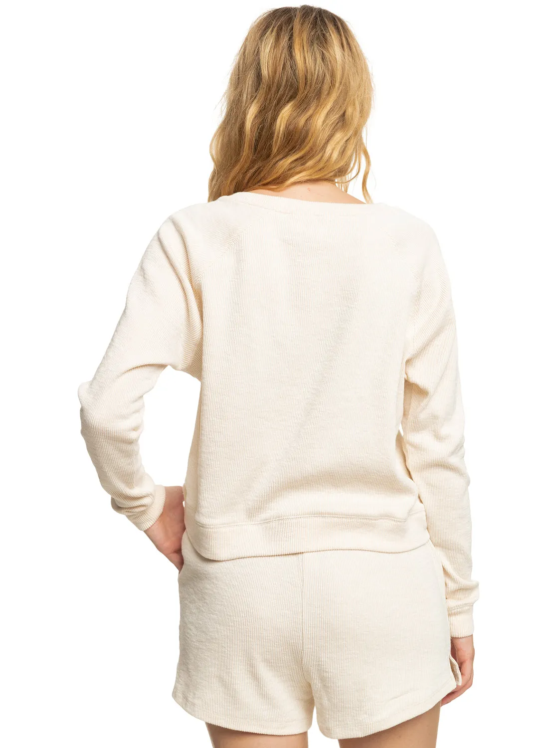 Girl Next Door Long Sleeve Top - Tapioca sold by Roxy product image thumbnail 5