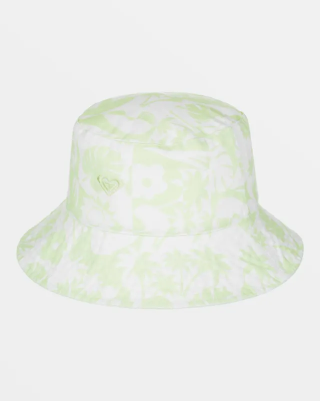 Jasmine Paradise Reversible Bucket Hat - Butterfly Sliceoparadise Swim sold by Roxy