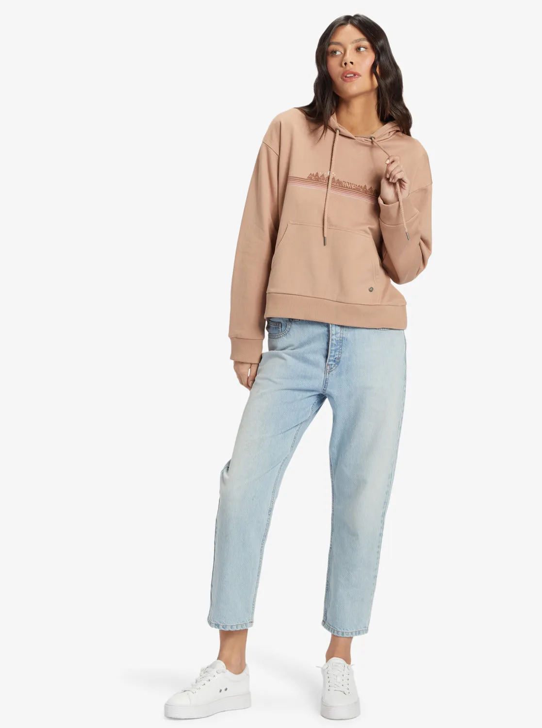 Afternoon Hike Hoodie - Warm Taupe sold by Roxy product image thumbnail 5