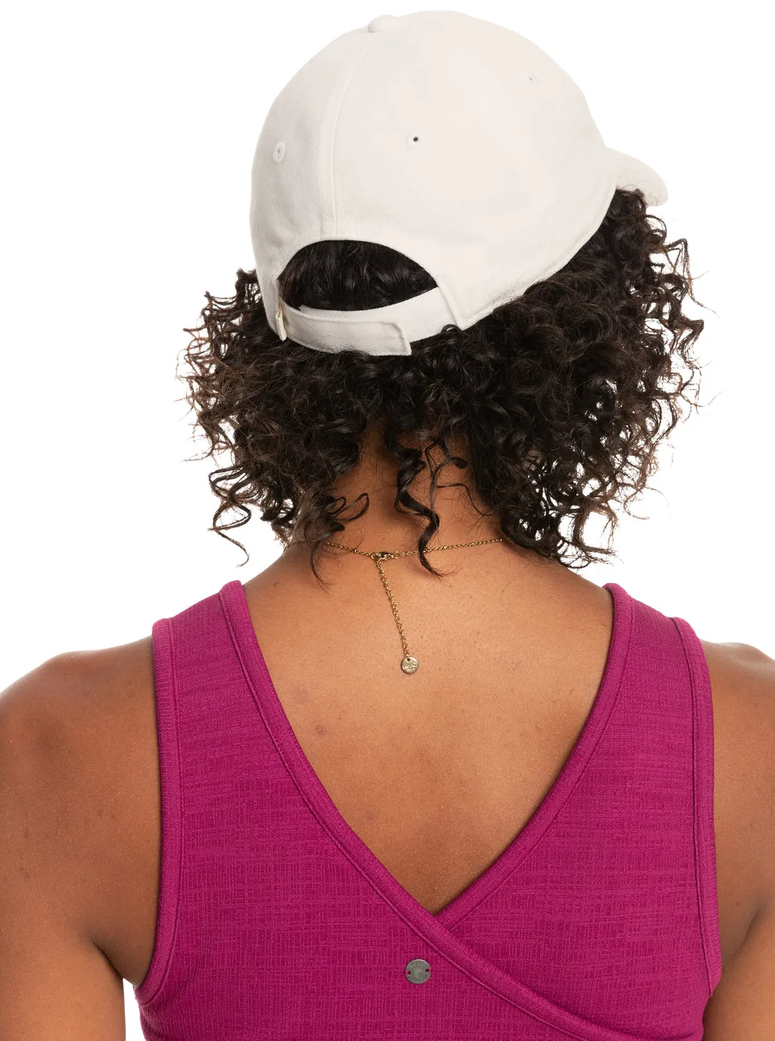 Next Level Baseball Hat - Snow White sold by Roxy product image thumbnail 3