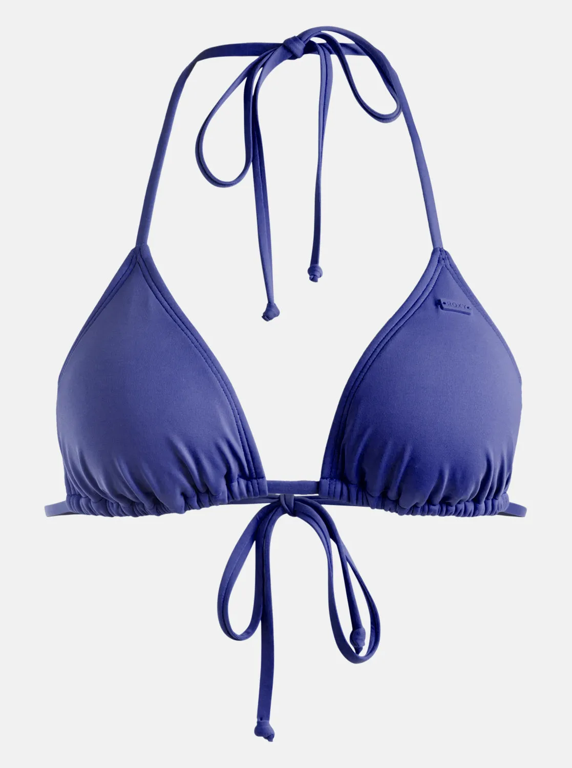 Beach Classics Tiki Triangle Bikini Top - Mood Indigo sold by Roxy product image thumbnail 5