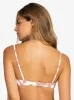 Printed Beach Classics Underwired Bikini Top - Ash Rose Botanical Stencil sold by Roxy