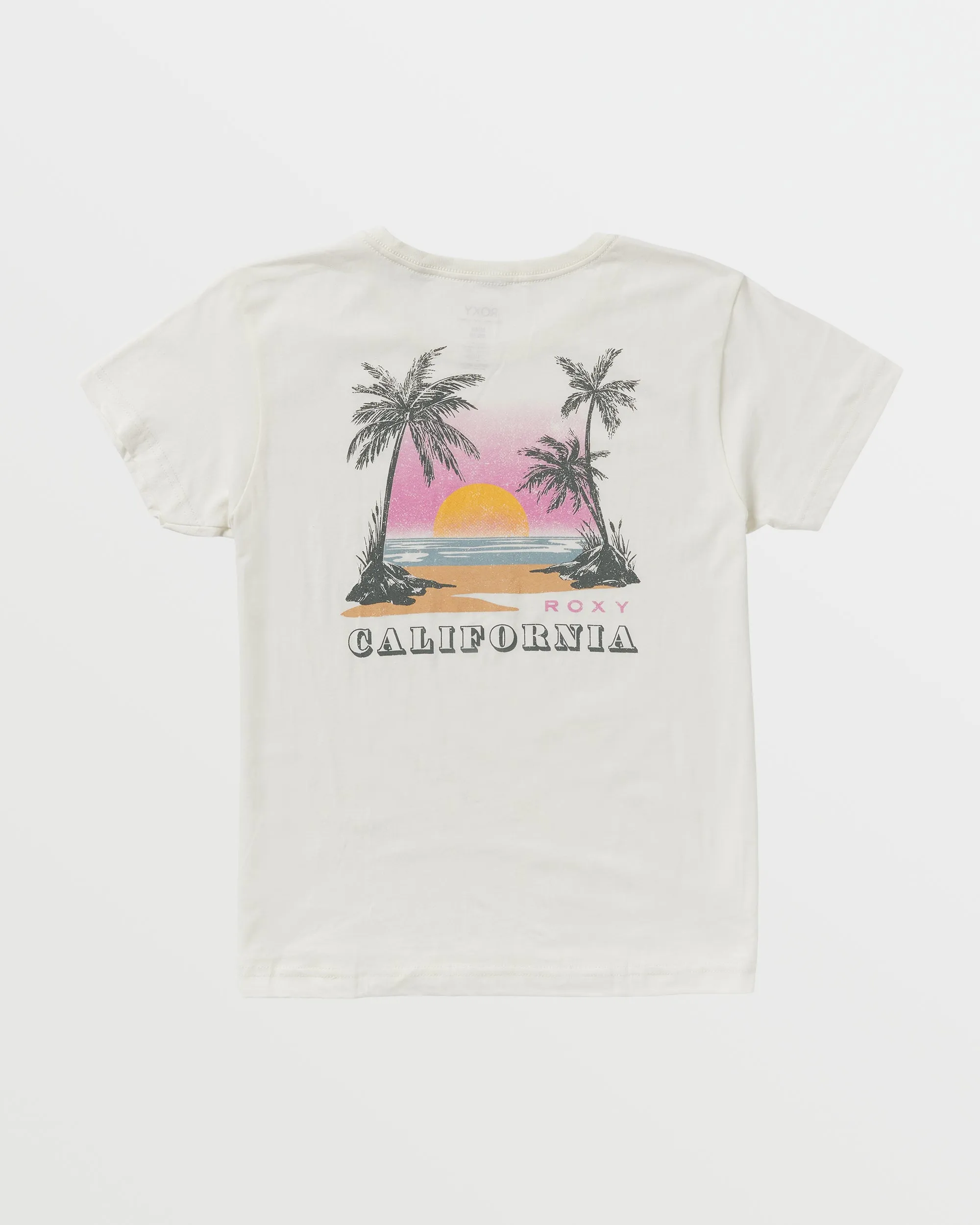 Sunset Beach California Boyfriend T-Shirt - Egret sold by Roxy product image thumbnail 2