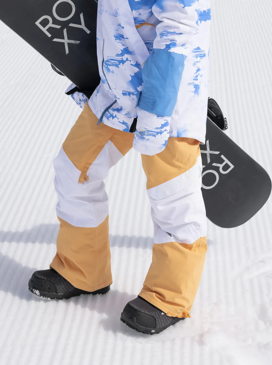 Chloe Kim Woodrose Technical Snow Pants - Mock Orange sold by Roxy product image thumbnail 2