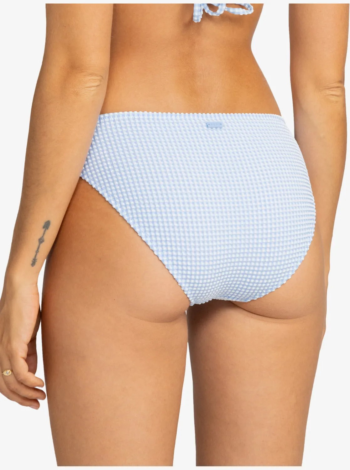 Gingham Hipster Bikini Bottoms - Bel Air Blue Minivich sold by Roxy product image thumbnail 4