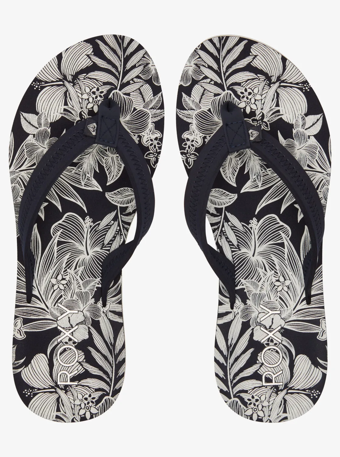 Vista Loreto II Flip-Flops - Navy White sold by Roxy product image thumbnail 4