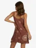 Shine A Light Dress - Root Beer Bacan Bandana sold by Roxy