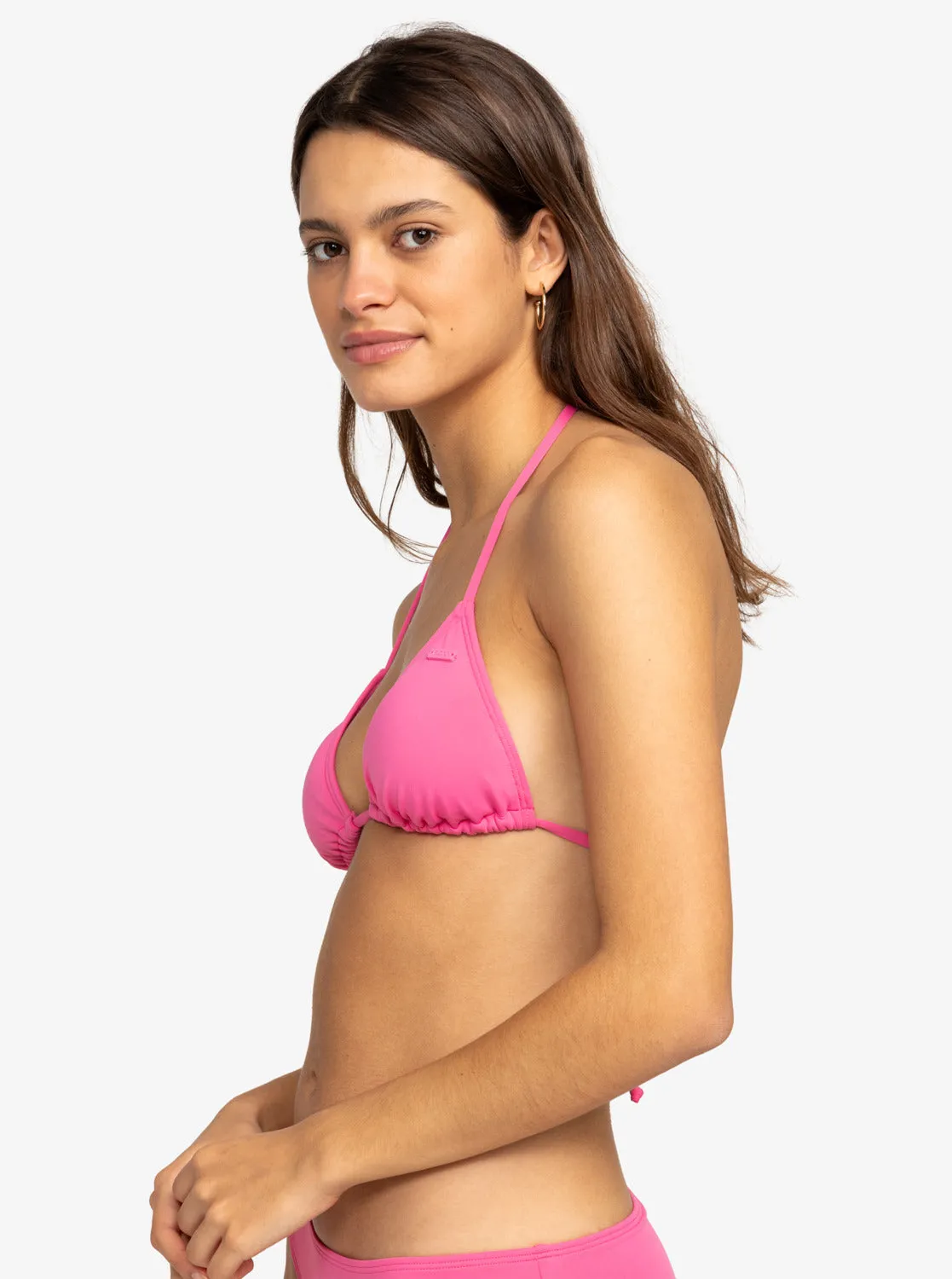 Beach Classics Tiki Triangle Bikini Top - Shocking Pink sold by Roxy product image thumbnail 2