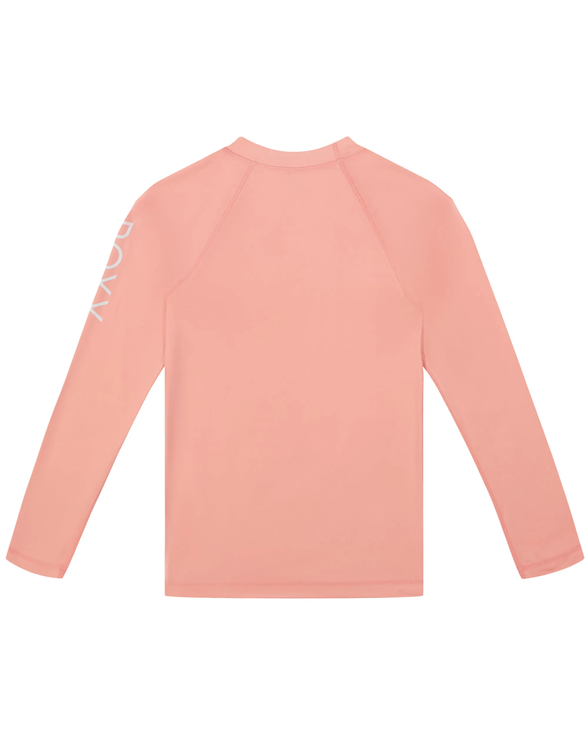 Girls 7-16 Whole Hearted Long Sleeve Rashguard - Candlelight Peach sold by Roxy product image thumbnail 2