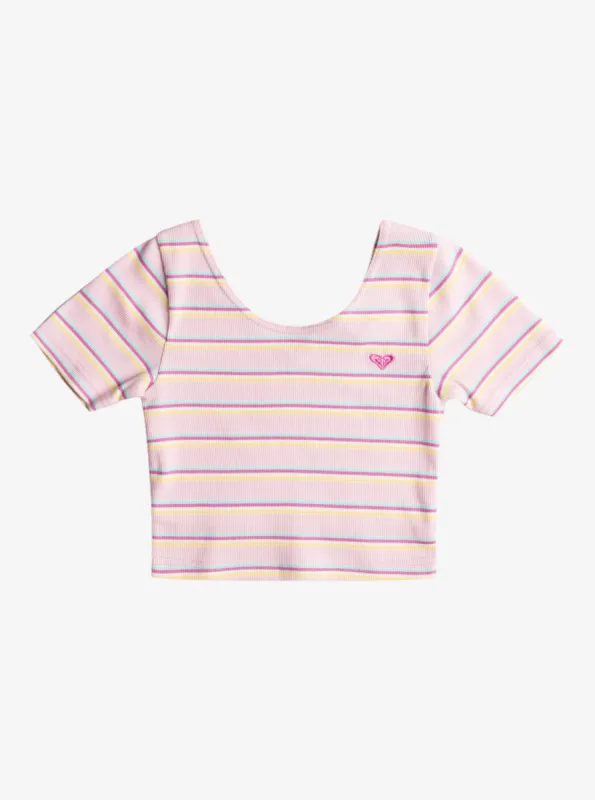 Girls 4-16 Happiest Year Knit - Pirouette Surf Happy Stripe Rg sold by Roxy