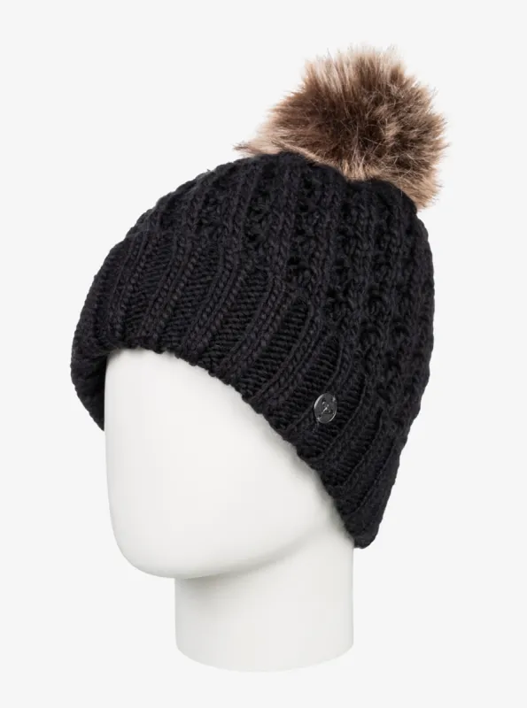 Girls 4-16 Blizzard Beanie - True Black sold by Roxy