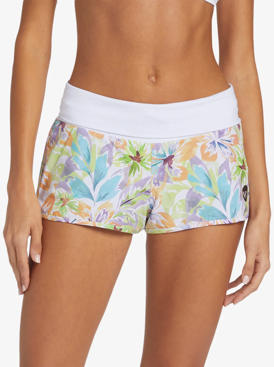 Endless Summer 2" Boardshorts - Snow White Pualani Combo sold by Roxy