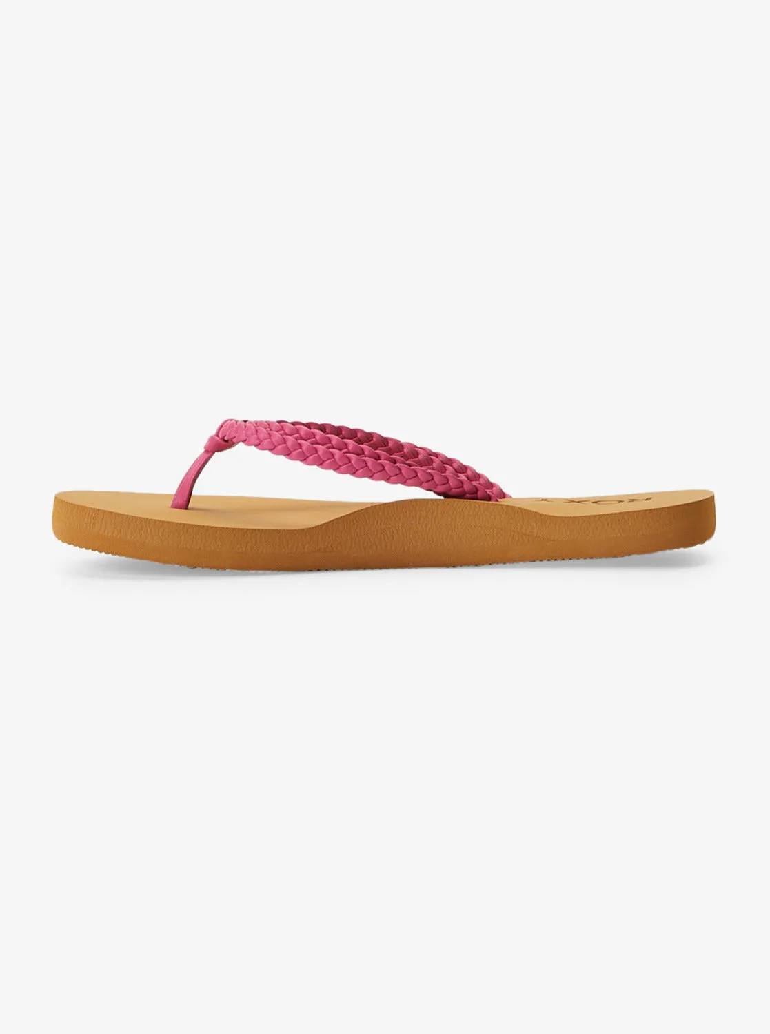 Girls 4-16 Costas Flip-Flops - Raspberry sold by Roxy product image thumbnail 3