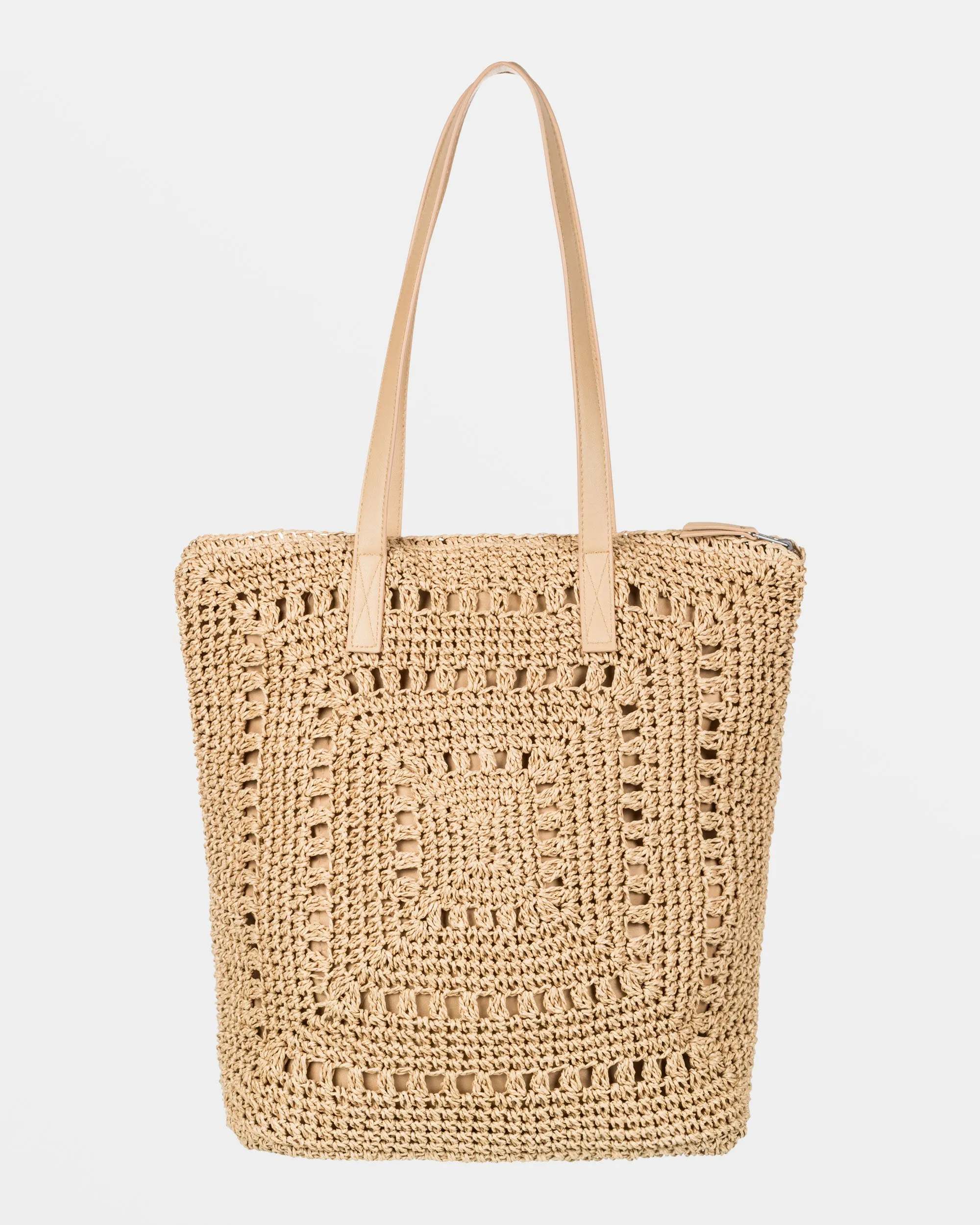 Coco Cool Straw Tote Bag - Natural sold by Roxy product image thumbnail 3
