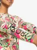 Sea Skippin Printed Long Sleeve Rashguard - Anthracite Palm Song S sold by Roxy