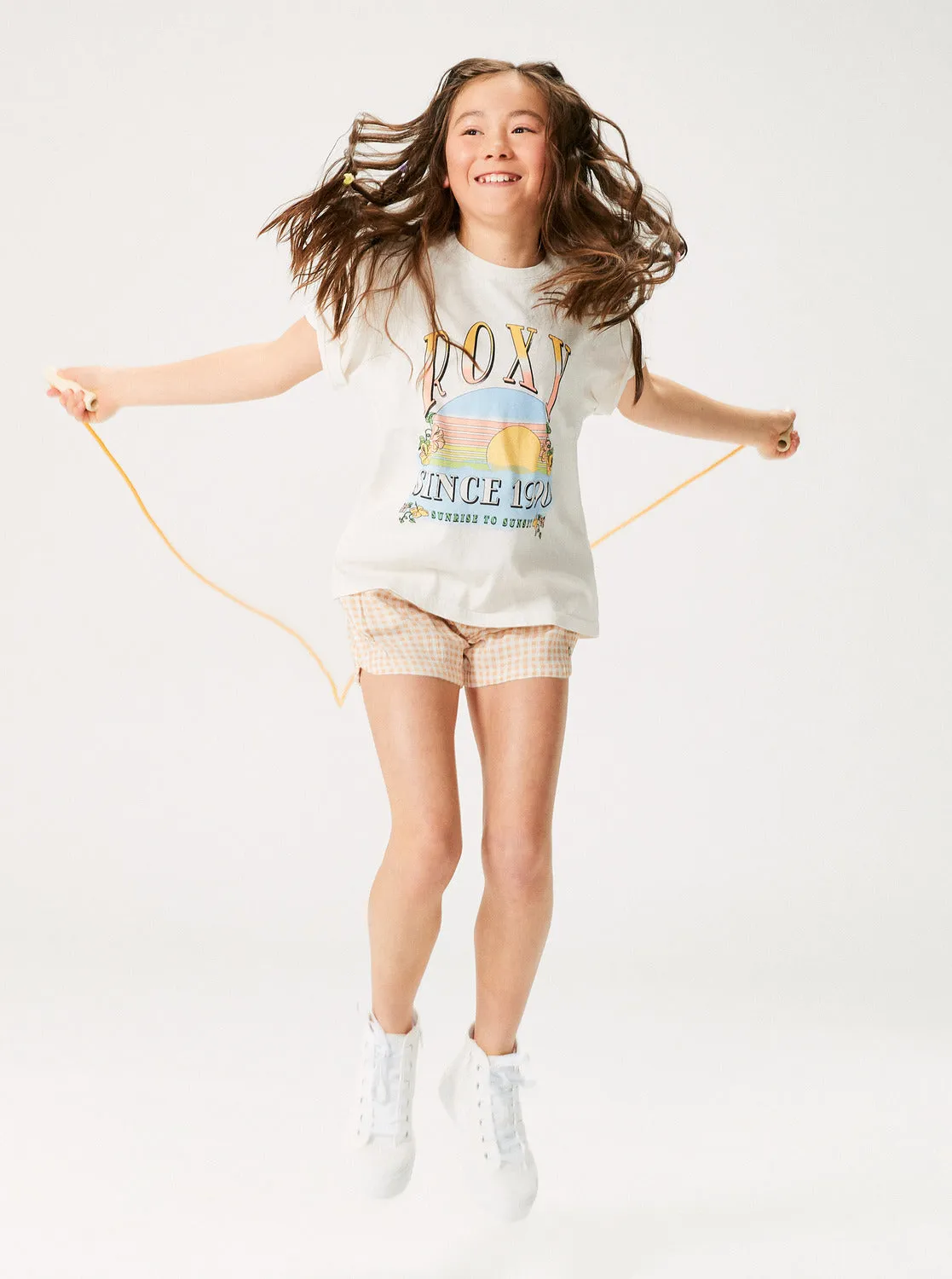 Girls 4-16 Sunrise To Sunset Oversized Boyfriend T-Shirt - Snow White sold by Roxy product image thumbnail 4