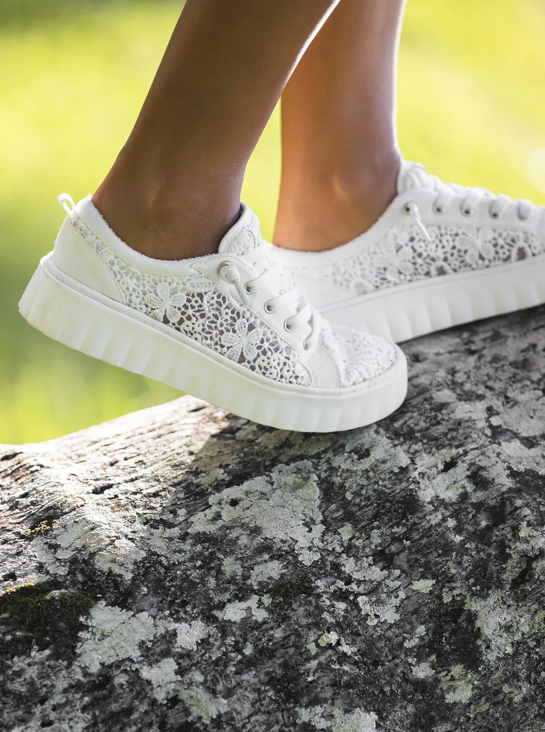 Sheilahh Slip-On Shoes - Ash/White sold by Roxy