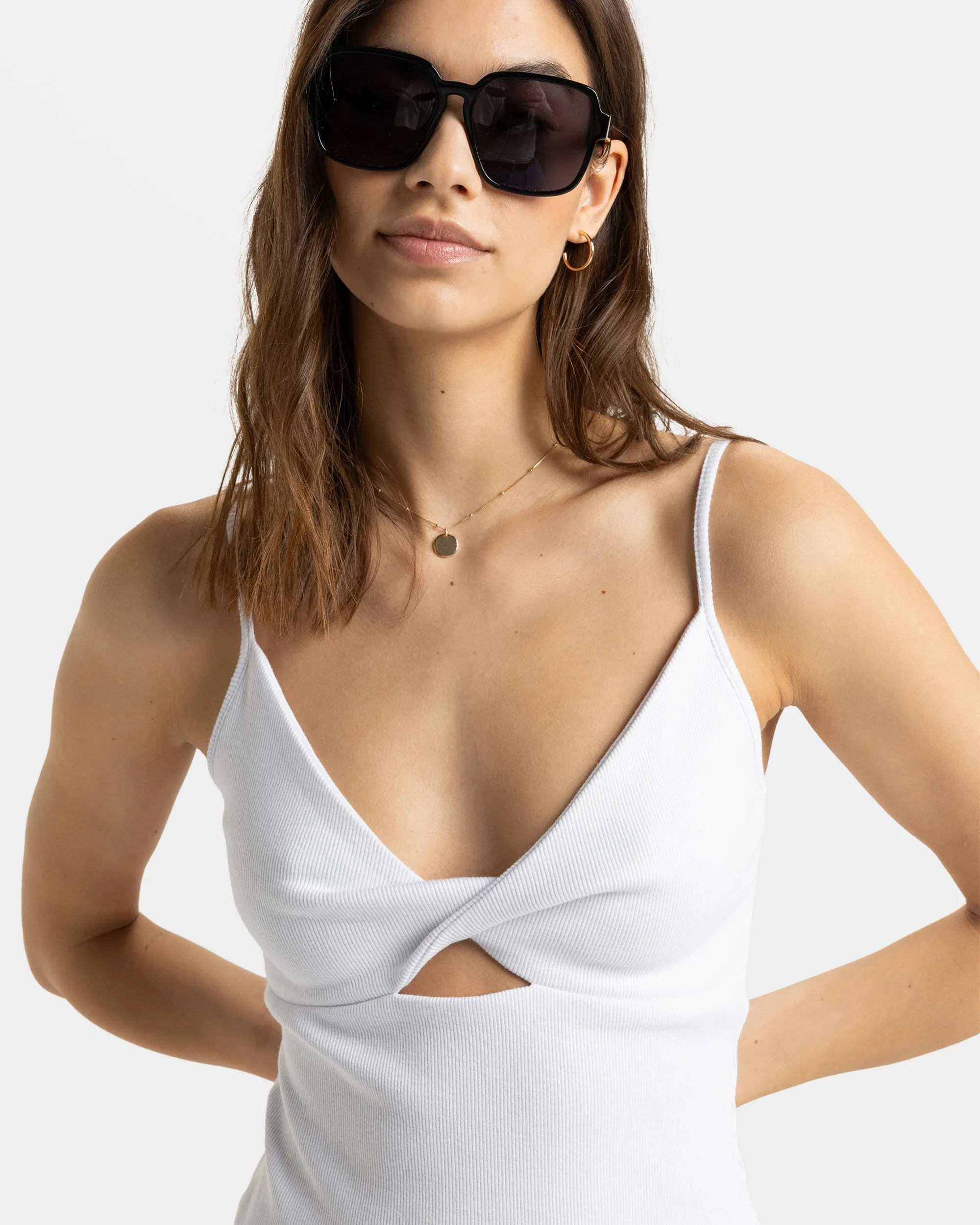 Wavey Lady Midi Dress - Snow White sold by Roxy product image thumbnail 2