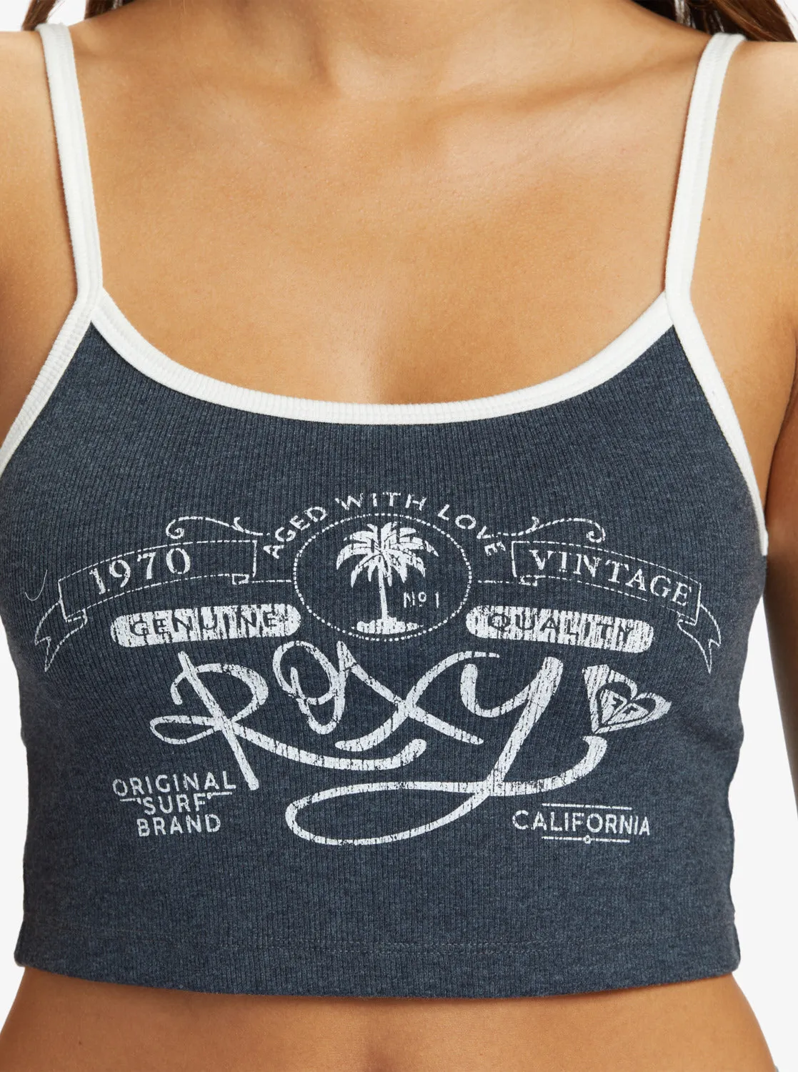 Roxy Vintage Crop Tank - Naval Academy sold by Roxy product image thumbnail 3