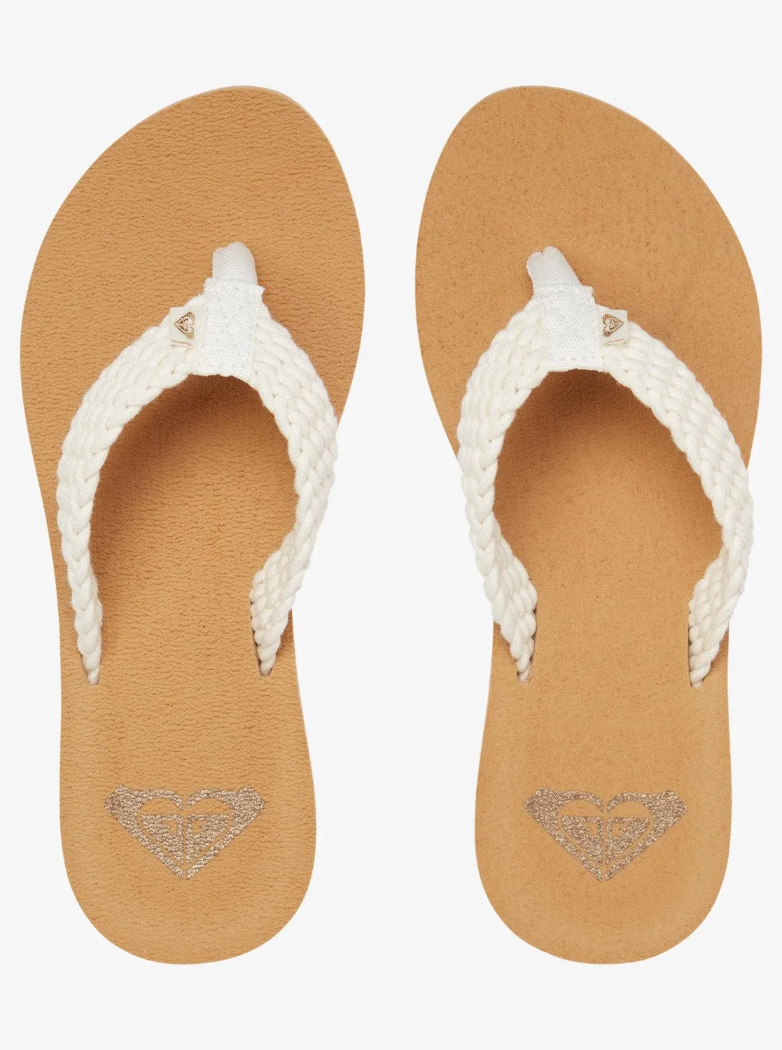 Porto Flip-Flops - Natural sold by Roxy product image thumbnail 5