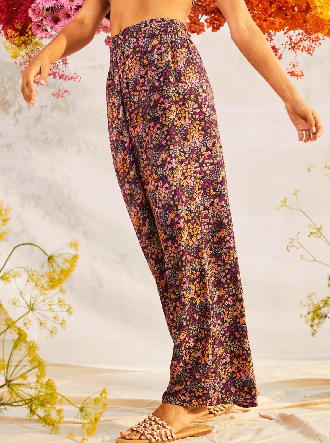 Forever And A Day Lightweight Pants - Anthracite Floral Daze sold by Roxy product image thumbnail 2