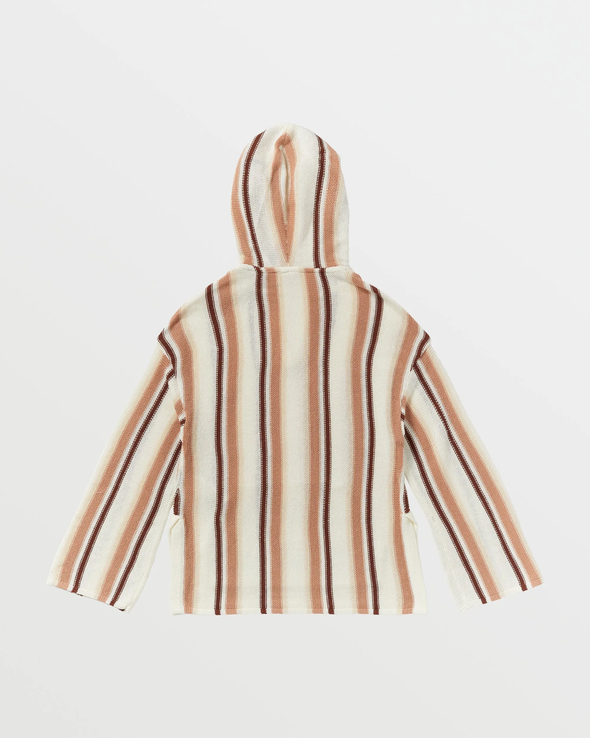 Rosarito Poncho - Cafe Creme Lounge Stripe sold by Roxy product image thumbnail 2