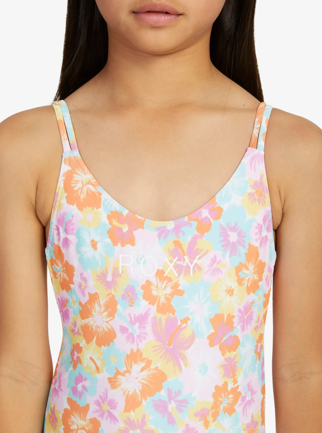 Girls 7-16 Floraya One-Piece Swimsuit - Autumn Sunset Floraya sold by Roxy product image thumbnail 5