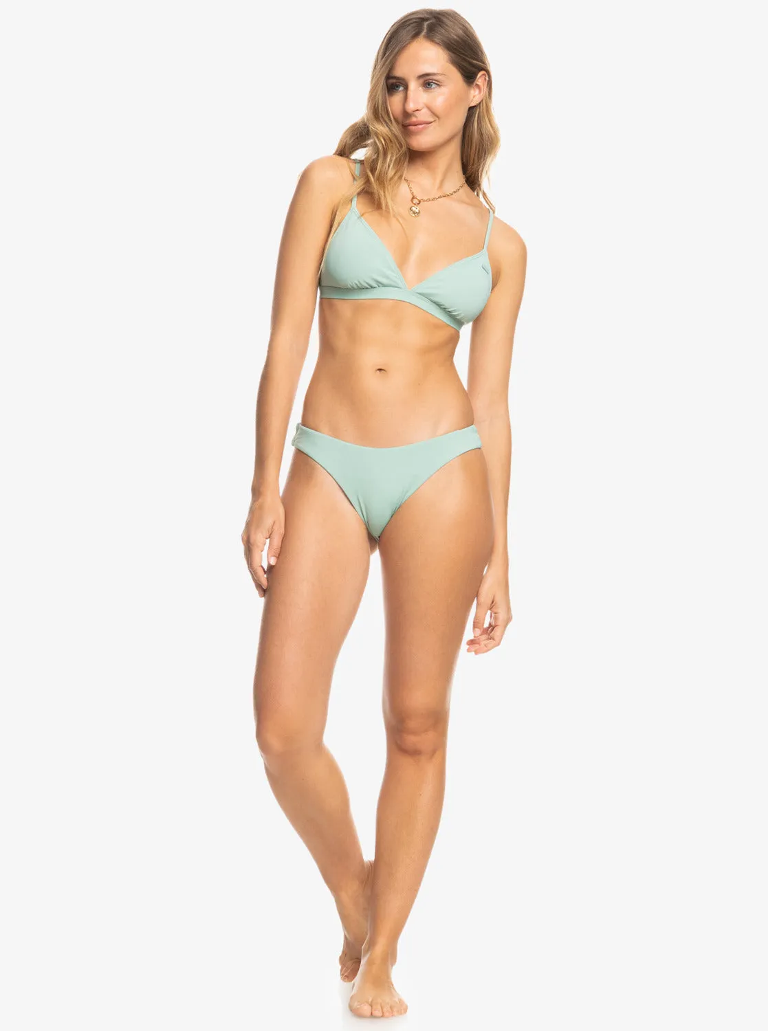 Beach Classics High Leg Bikini Bottom - Blue Surf sold by Roxy product image thumbnail 3