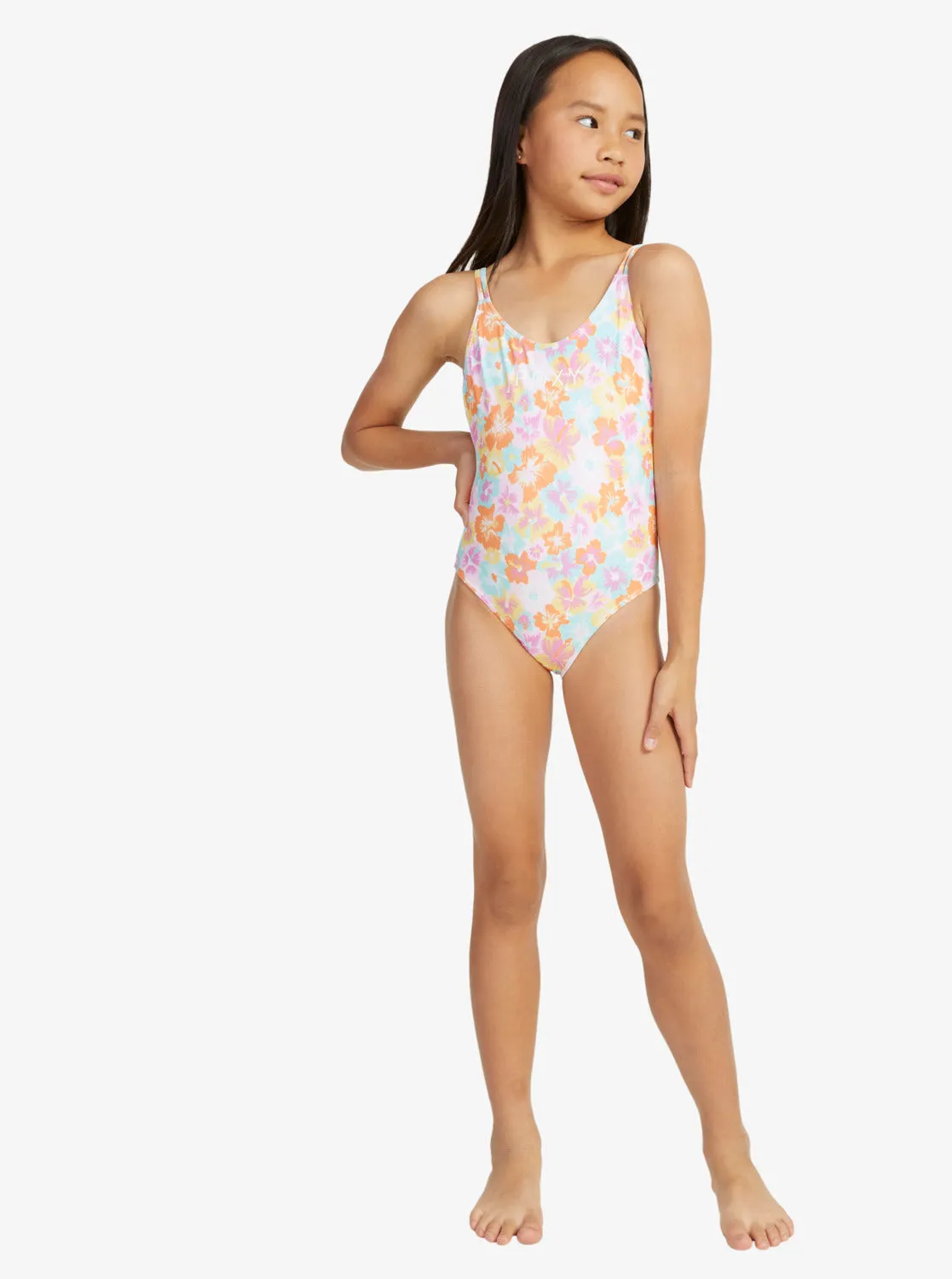 Girls 7-16 Floraya One-Piece Swimsuit - Autumn Sunset Floraya sold by Roxy product image thumbnail 2