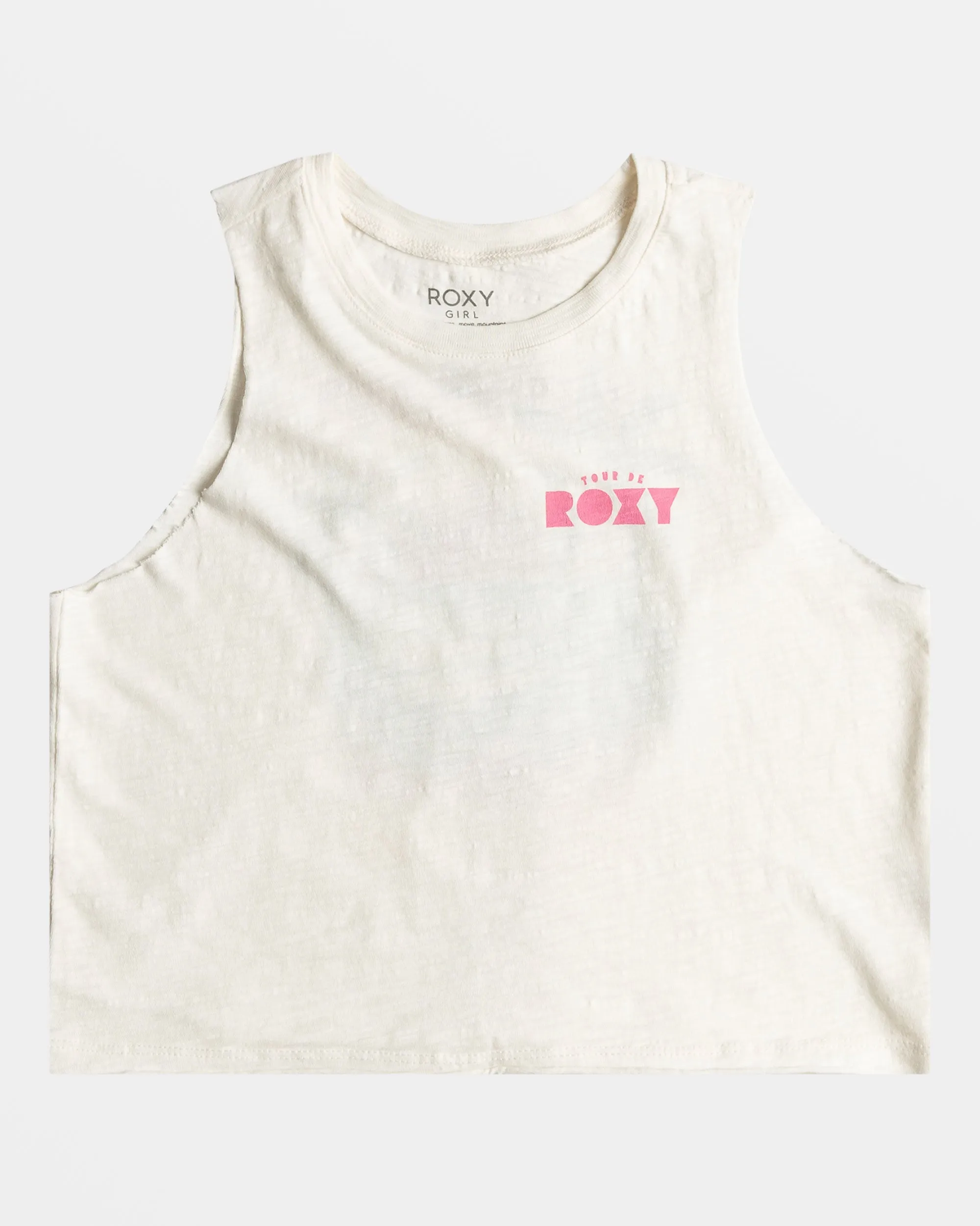 Girls 4-16 Tour De Roxy Cropped Tank Top - Snow White sold by Roxy