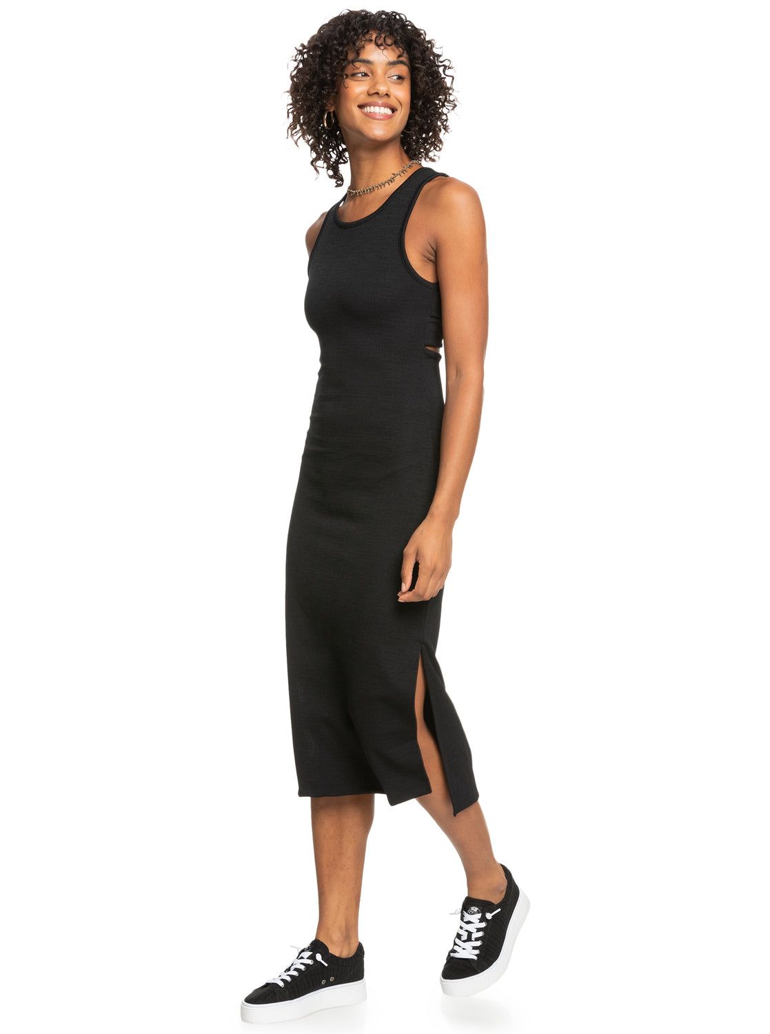 Good Keepsake Midi Dress - Anthracite sold by Roxy product image thumbnail 2