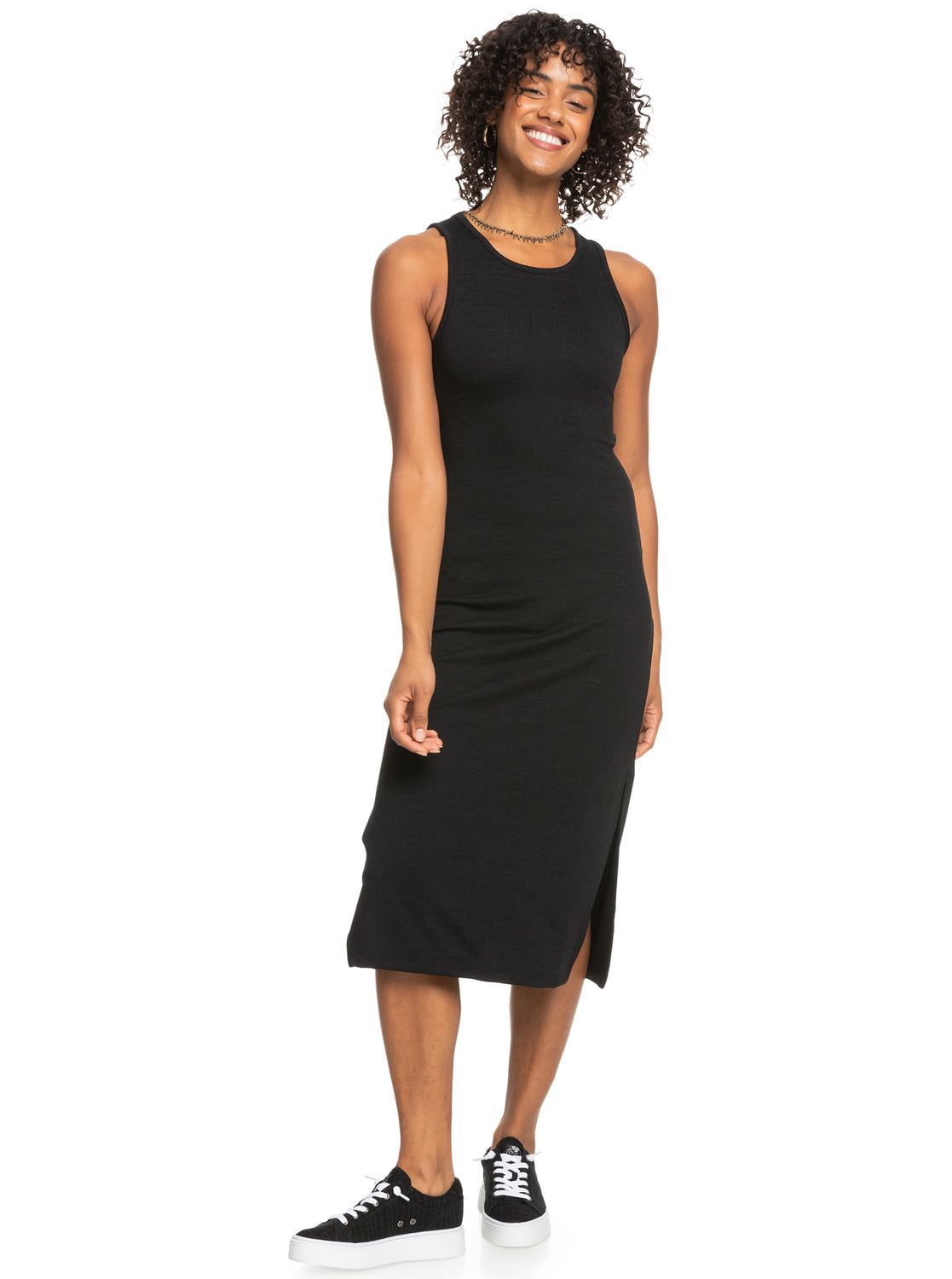 Good Keepsake Midi Dress - Anthracite sold by Roxy