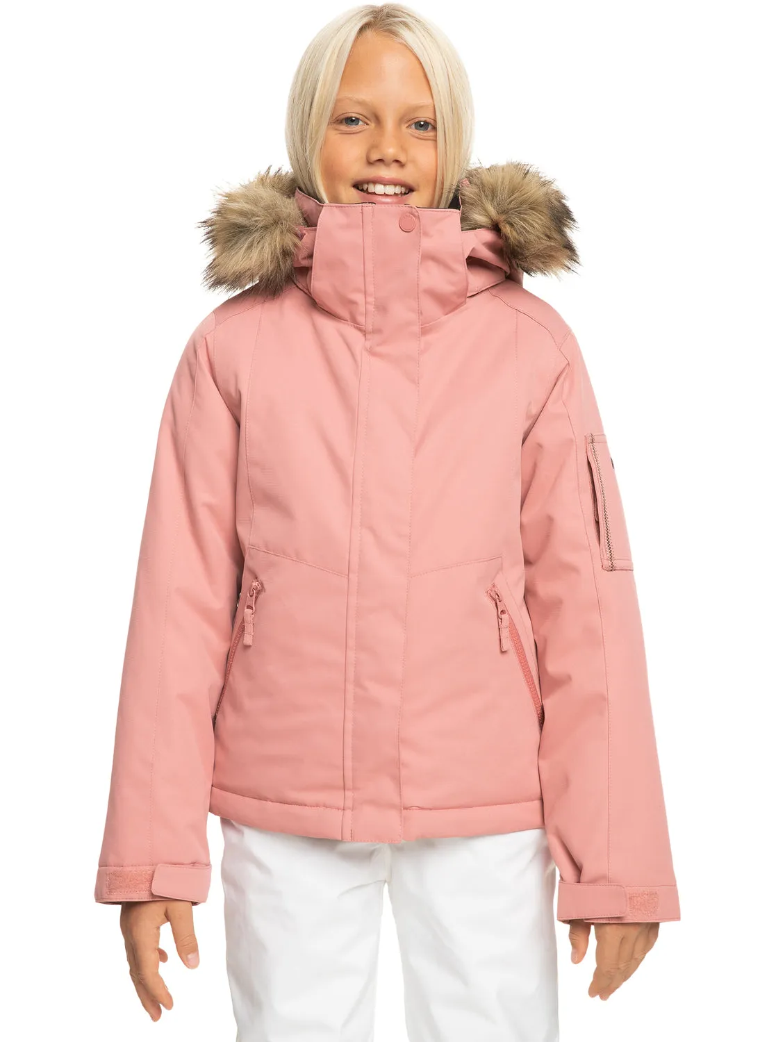 Girls 4-16 Meade Technical Snow Jacket - Dusty Rose sold by Roxy