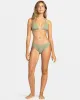Essaouira Tiki Tri Bikini Top - Oil Green sold by Roxy