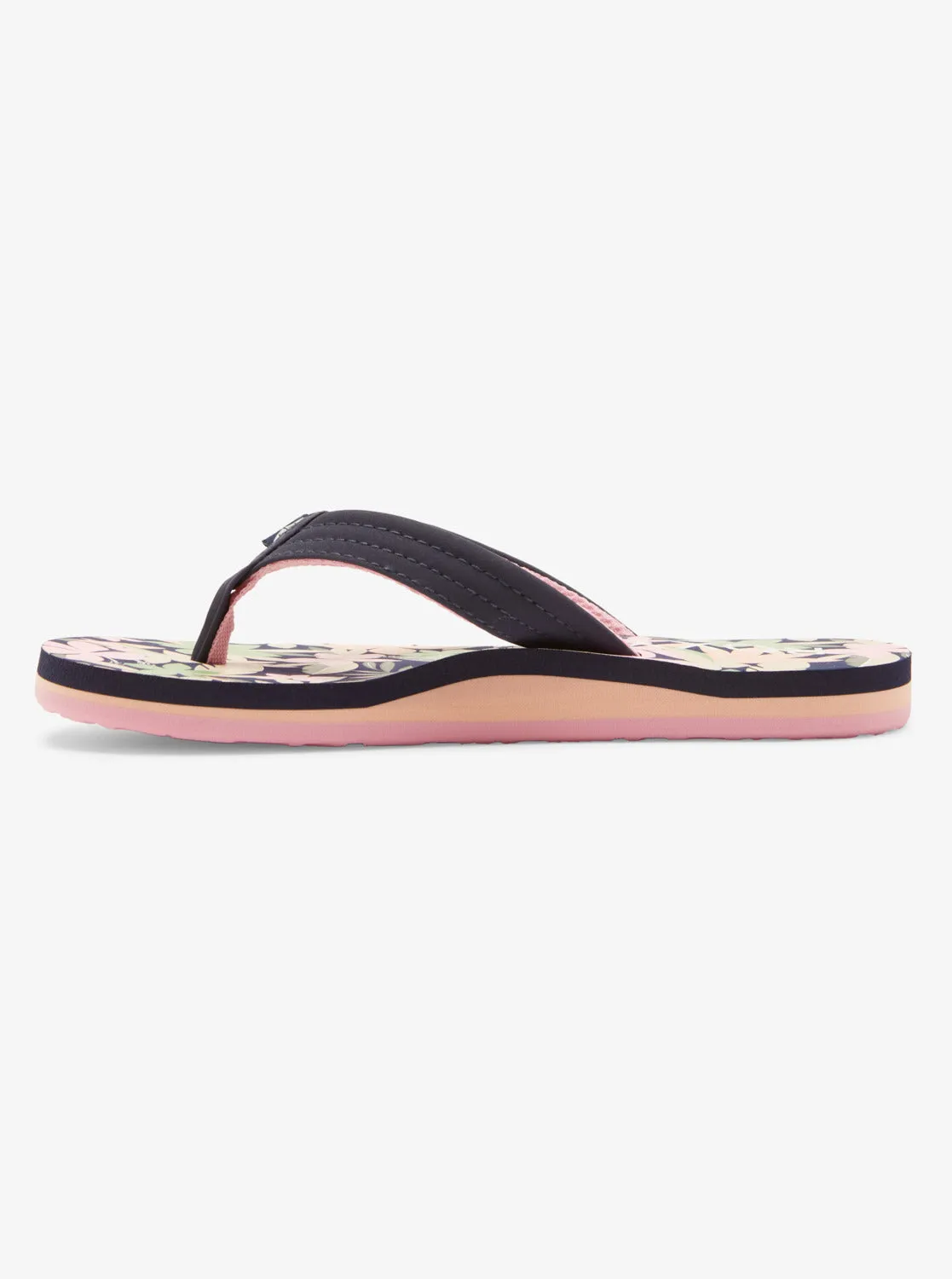 Girls 4-16 Vista Loreto Flip-Flops - Lt Navy/Pink sold by Roxy product image thumbnail 3
